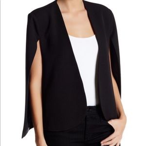 BLVD black cape blazer